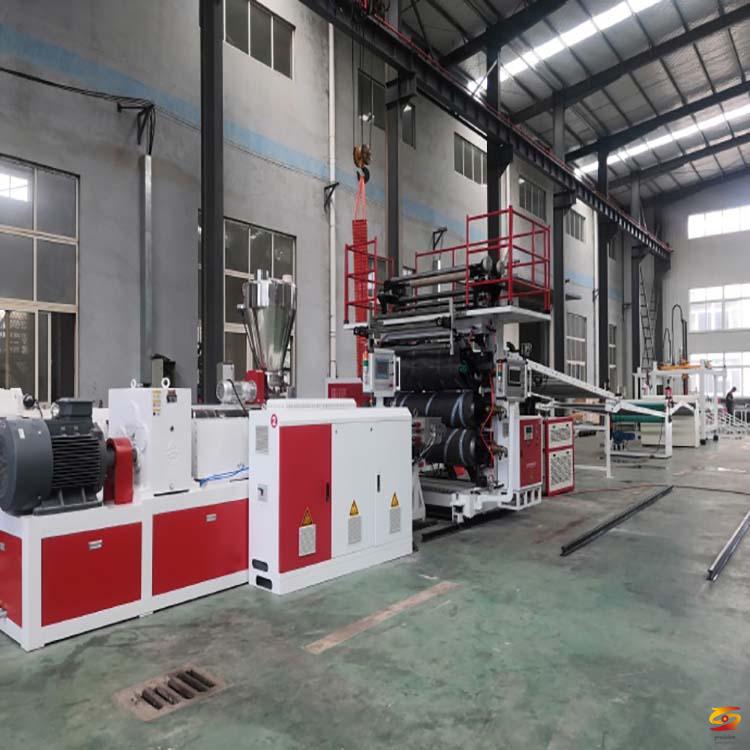 pvc marble decoration marble sheet machine