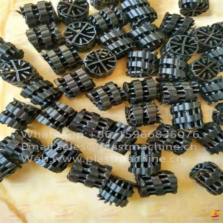 Biofilm carrier extrusion machine