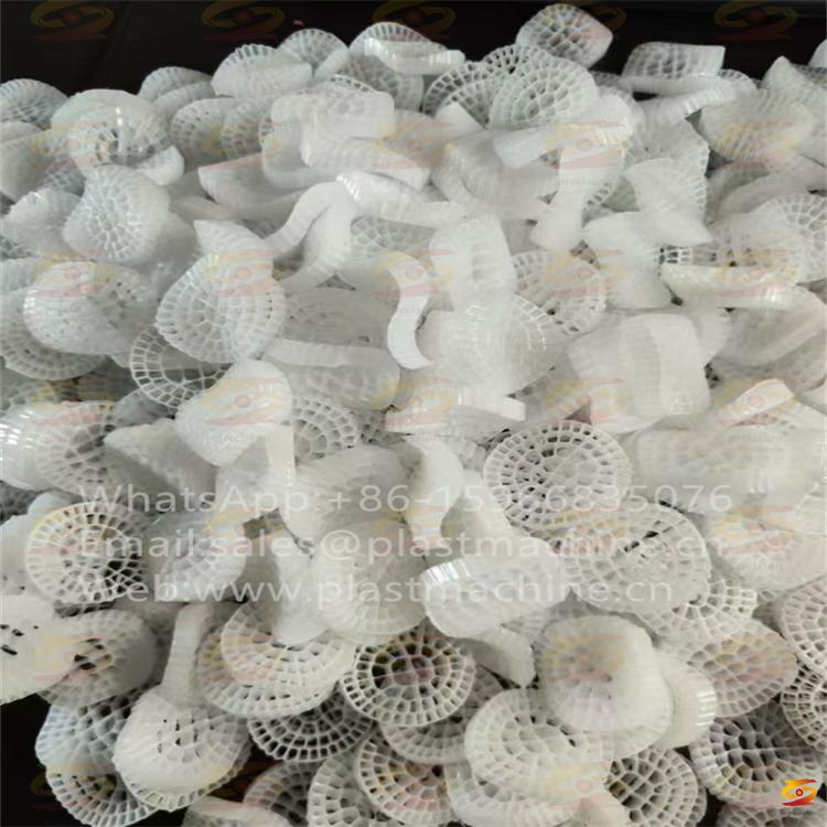 HDPE biofilter media production