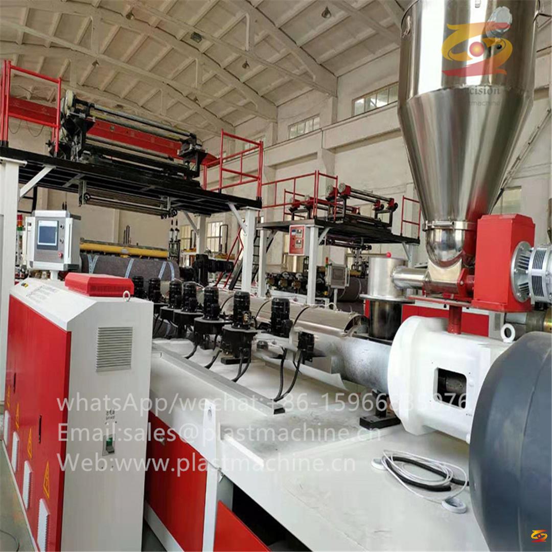 spc flooring machine