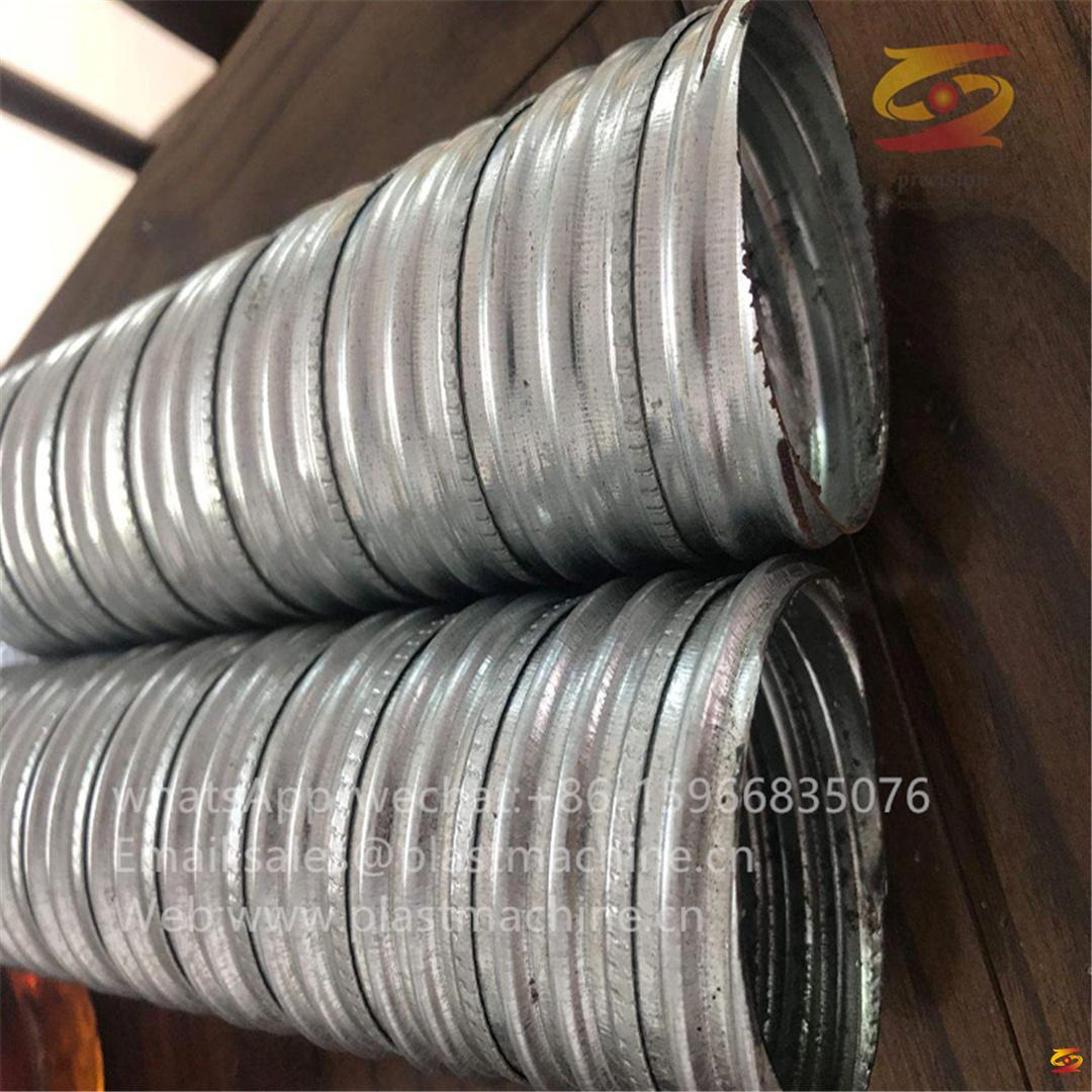 metal pre-stressed pipe machine, Galvanized steel strip prestressed corrugated pipe production line, prestressed corrugated pipe equipment, duct forming machine, corrugated pipe production line,