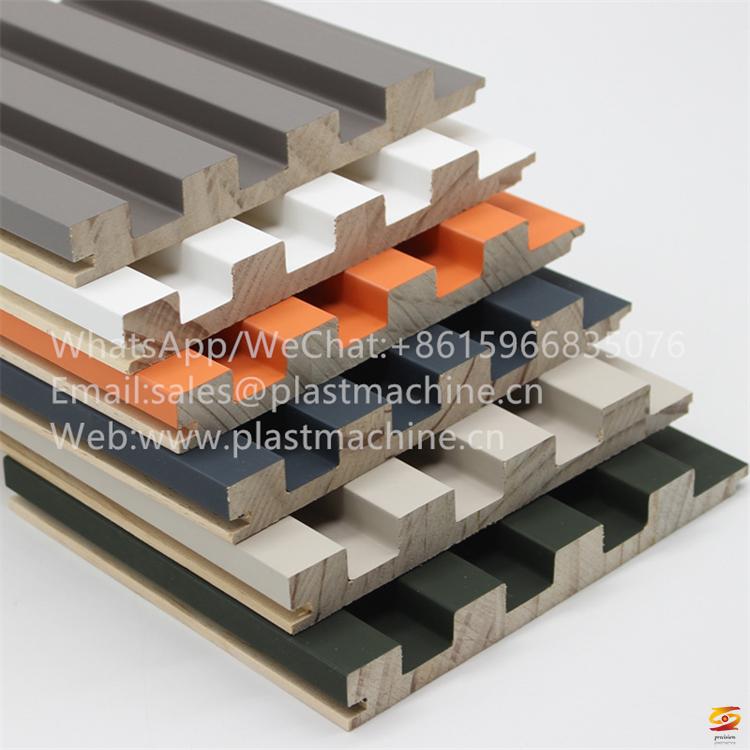WPC wall panel, WPC louver wall panel, WPC slatted wall panel, wood plastic composite wall panel, decorative wall panels WPC, interior WPC wall panel, exterior WPC wall cladding, WPC acoustic panel,