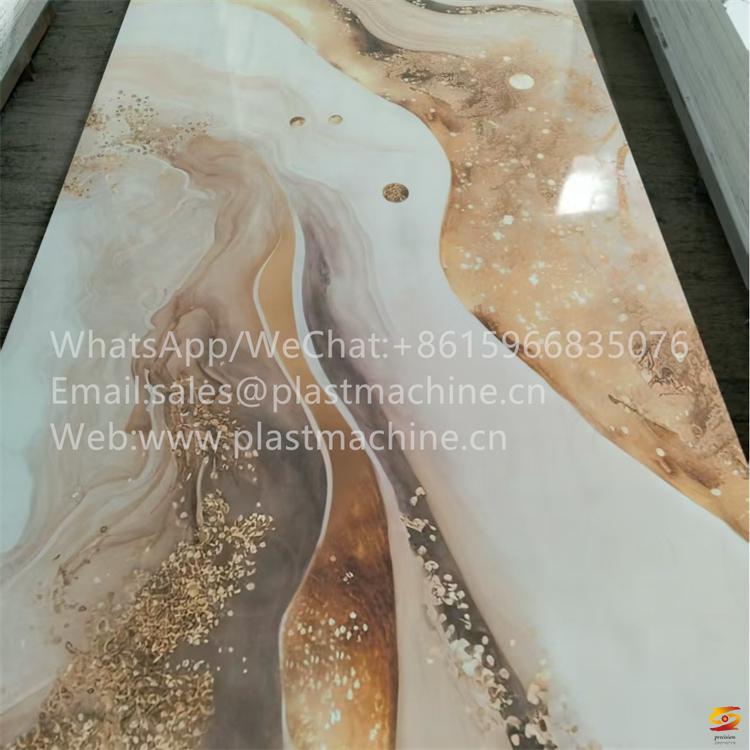 high gloss PVC wall panel, UV board for kitchen wall, waterproof UV wall panels bathroom, UV marble sheet manufacturer China, UV decorative panels for hotel,