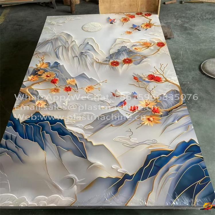 marble wall panel PVC, waterproof wall panel, UV panel interior decoration,