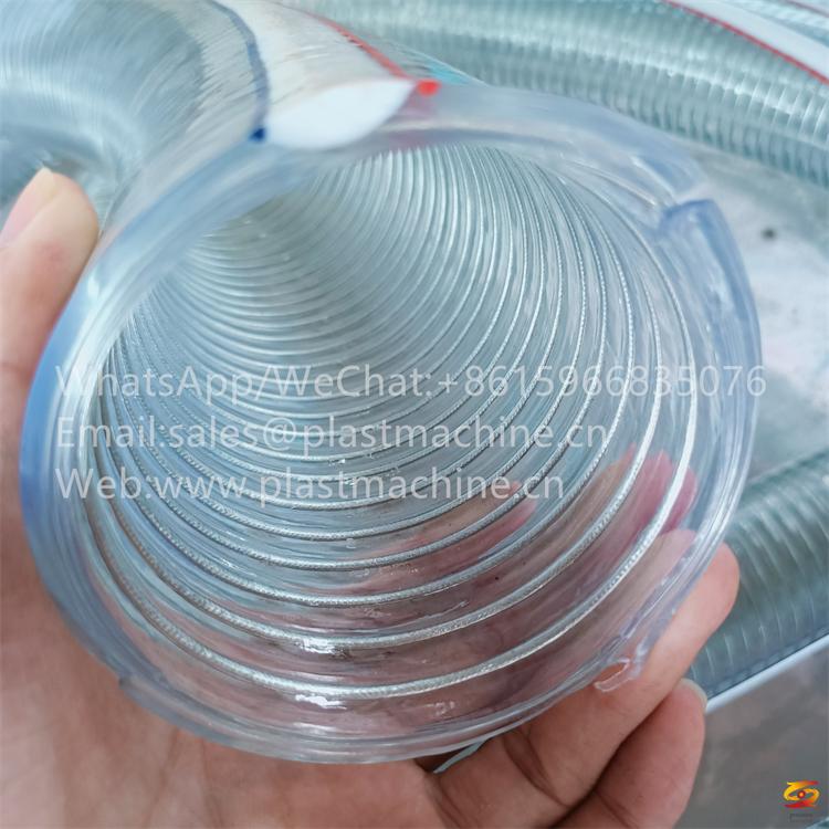 PVC steel wire hose, PVC reinforced hose,