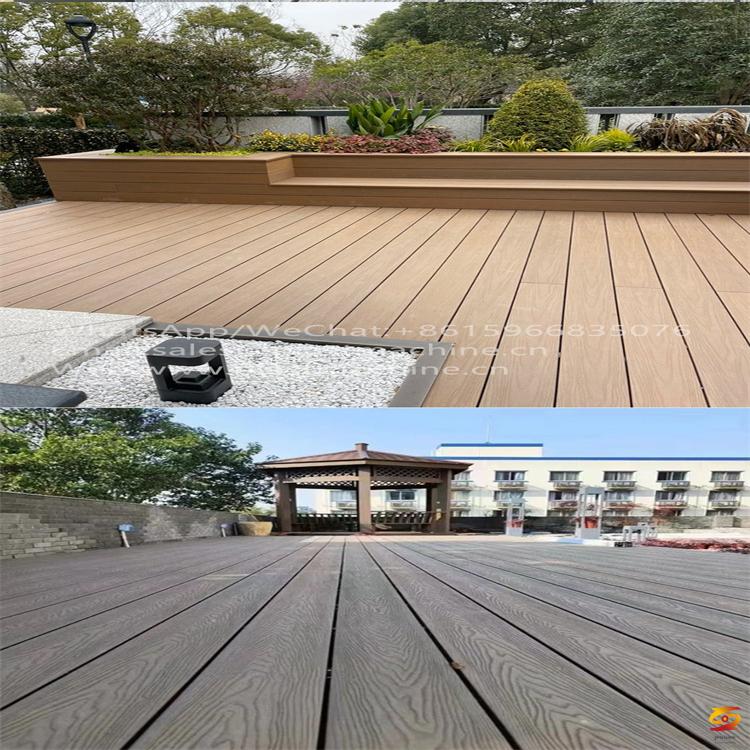 easy install composite decking system, eco friendly decking material, WPC decking for construction projects,