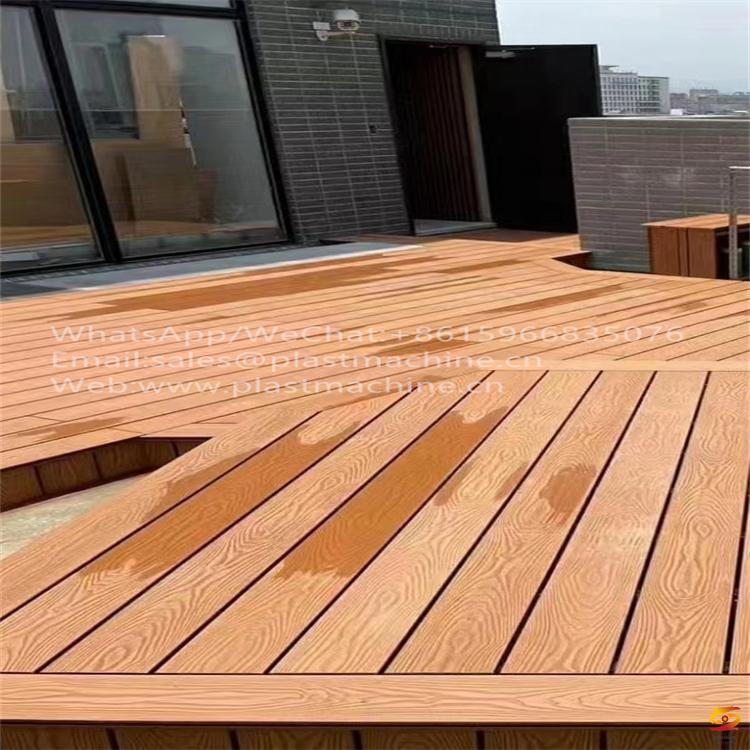 anti UV WPC decking boards, WPC decking for swimming pool, low maintenance outdoor decking,
