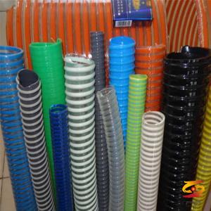 difference of pvc spiral pipe corrugated pipe and PE carbon pipe difference of pvc spiral pipe corrugated pipe and PE carbon pipe