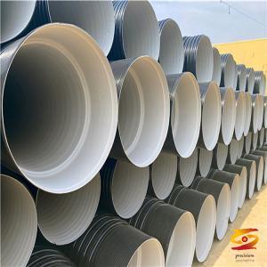 What is the difference between HDPE plastic steel spiral pipe and double-wall corrugated pipe?