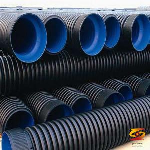 The difference between PP-HM polypropylene double-wall corrugated pipe and HDPE double-wall corrugated pipe​