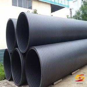 PE steel belt reinforced spiral bellows, polyethylene steel belt reinforced bellows advantages and construction specifications