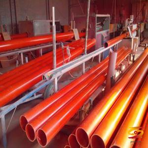 MPP cable protection tube construction process