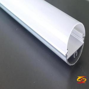 What are the types of light transmittance of PC covers for LED tubes?