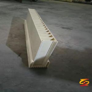 how to seal the edge of pvc wpc hollow door board?