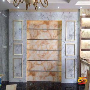 Present situation of PVC imitation marble slab production line industry