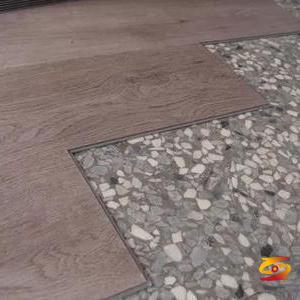 Indoor SPC floor and WPC floor formulation and extrusion process