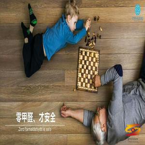 Anti smoke hot SPC stone crystal floor completely solves the pain point of hotel decoration