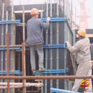 Production technology and application of PVC building template (1)