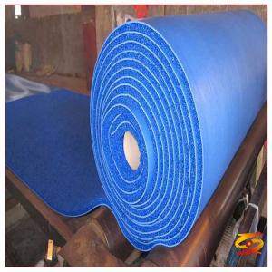 Double stripe PVC anti-skid carpet carpet cleaning and decontamination maintenance methods