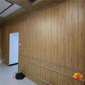 Bamboo wood fiber integrated wall panel-your health protection