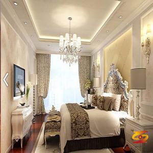 Integrated wall decoration is being exerted