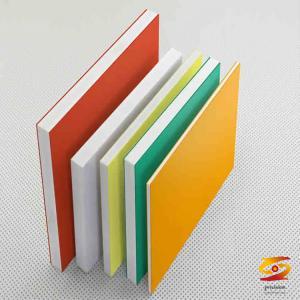 What is the difference and role of the PVC board and KT board used in the photo shoot?