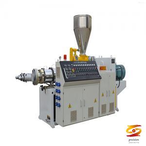 How to adjust screw clearance of conical twin screw extruder