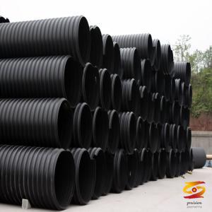 Production method of inner rib reinforced corrugated pipe production line