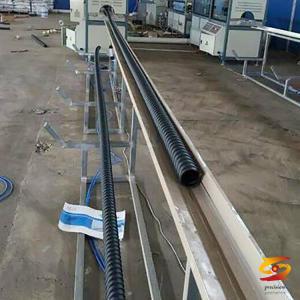 Use of products produced by pe prestressed plastic corrugated pipe equipment in bridge construction