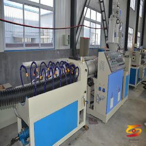 Briefly describe the precautions for using prestressed plastic corrugated pipe equipment