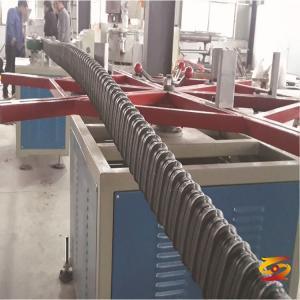 Prestressed plastic corrugated pipe equipment manufacturers take you to understand why corrugated pipes are inflammable