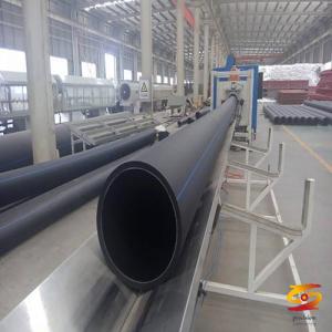 Briefly describe the reasons and solutions for the rough surface and pitting in the production process of PE water supply pipe production line