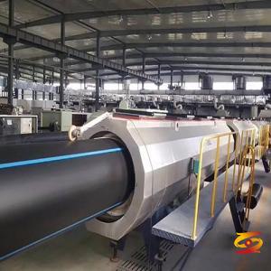 The engineer of PE water supply pipe production line describes how to repair the screw barrel and screw after wear