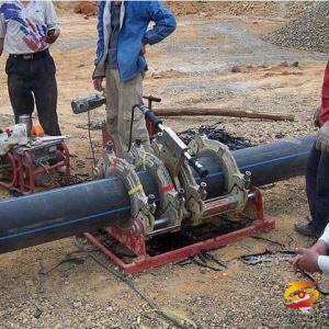 What is the core composition of the PE water supply pipe production line
