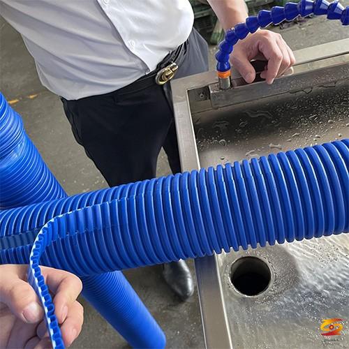 HDPE PVC PP DOUBLE WALL CORRUGATED PIPE MACHINE