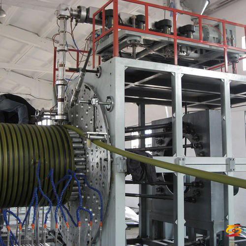 PE LARGE CALIBER HOLLOW WALL WINDING PIPE PRODUCTION LINE