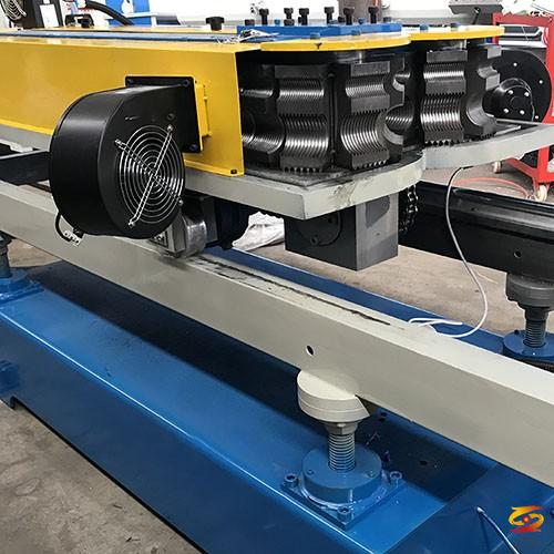 PE PP PVC PA SINGLE WALL CORRUGATED PIPE EXTRUSION LINE