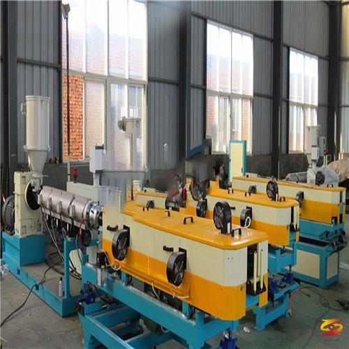 PE PP PVC PA SINGLE WALL CORRUGATED PIPE EXTRUSION LINE