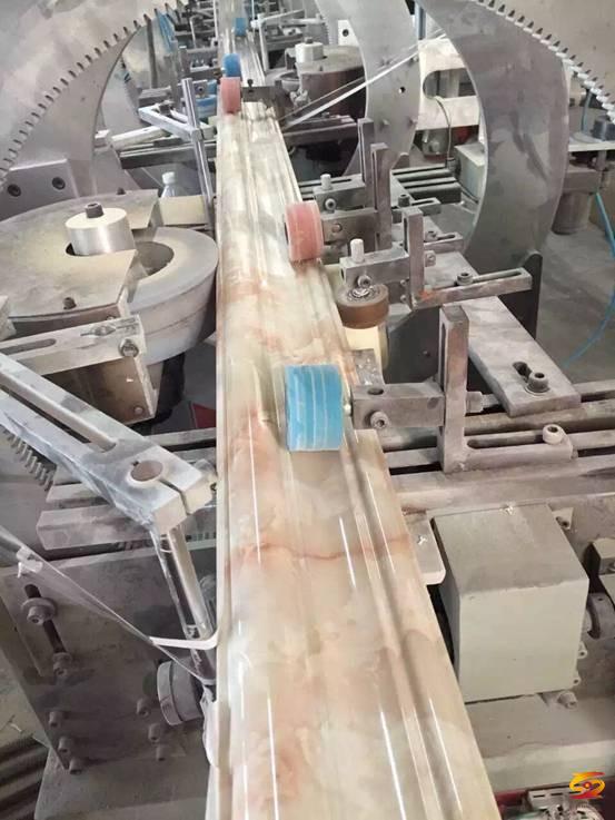 PVC IMITATION MARBLE PROFILE MACHINE